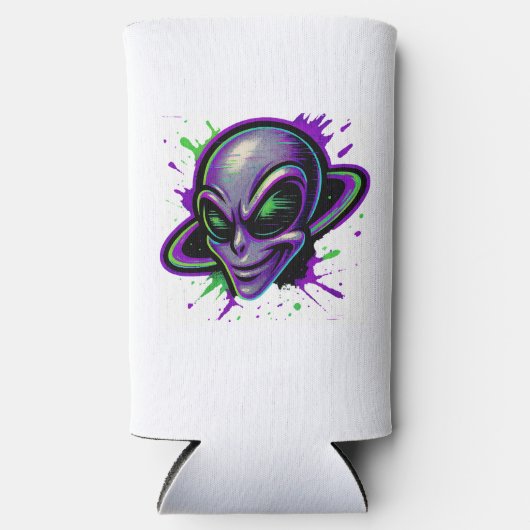 Wicked Alien Selters Dosenkühler (Vorderseite)