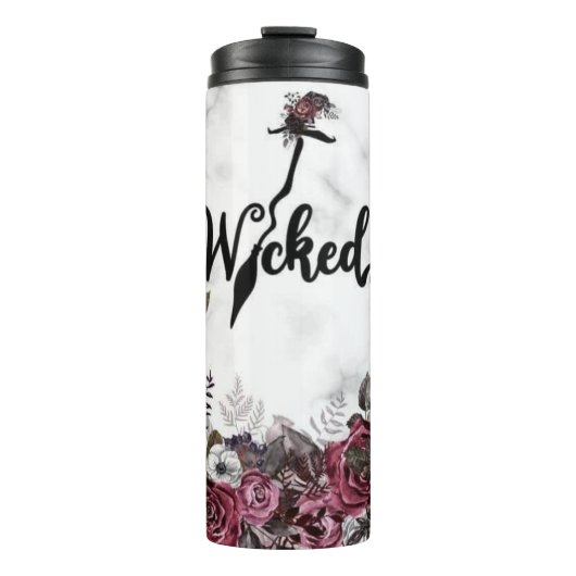 Wicked Autumn-Rose Thermosbecher (Vorderseite)