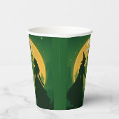 Wicked Baby Shower Cups - Elphaba & Glinda Party Pappbecher (Rechts)