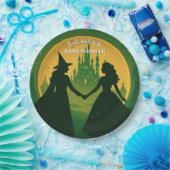 Wicked Baby Shower Plates | Glinda & Elphaba Party Pappteller (Party)