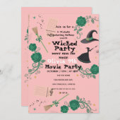 Wicked Birthday Invitation Einladung (Vorne/Hinten)