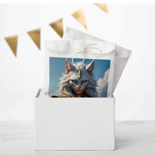 Wicked Blue Mit Augen Cat Geschenktütchen
