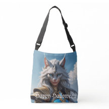 Wicked Blue Mit Augen Cat Tasche
