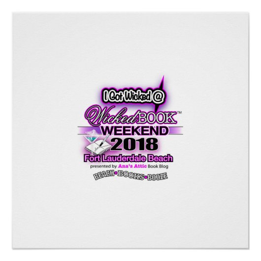 Wicked Book Weekend 2018 Signing Poster (Vorderseite)