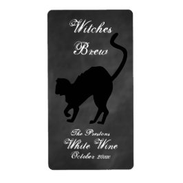 Wicked Cat Hexen Brew Wine Label