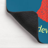 Wicked Chickens Lay Deviled Eggs Mousepad (Ecke)