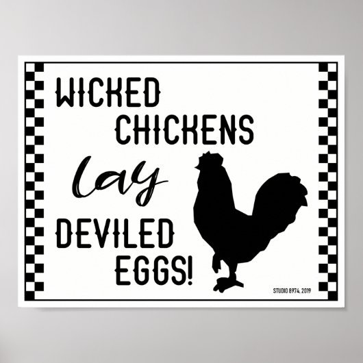 WICKED CHICKENS... POSTER (Vorne)