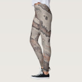 Wicked Crazy Lace Agate Natural Rock entworfen Leggings (Links)