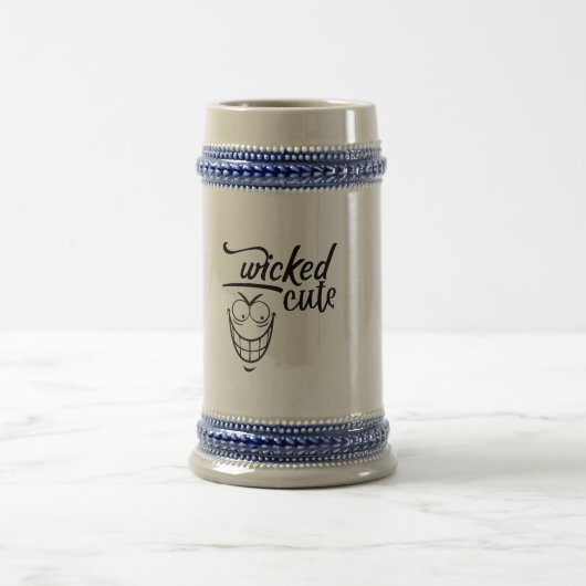 wicked cute design bierglas (Mittel)