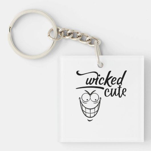 wicked cute design schlüsselanhänger (Vorderseite)