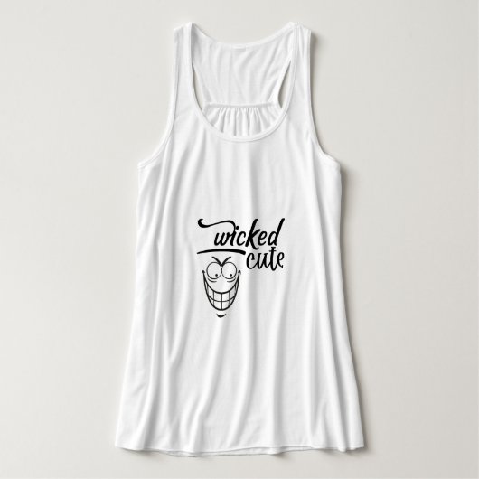 wicked cute design tank top (Design Vorderseite)