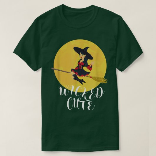 Wicked Cute Witch T-Shirt (Design vorne)