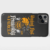 Wicked Fast And Freakishly Fierce Sports Halloween iPhone Hülle (Rückseite (Horizontal))