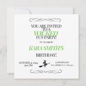 Wicked Fun Party Einladung (Vorderseite)