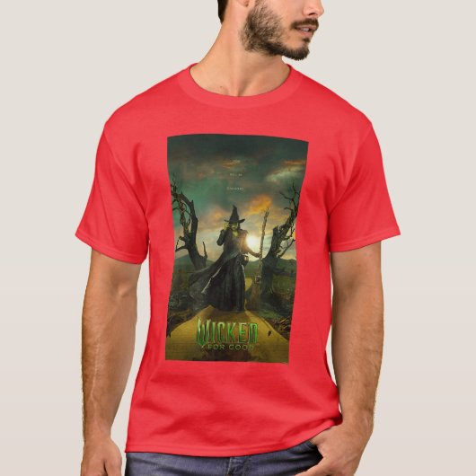 Wicked für Good Elphaba Yellow Brick Road Poster b T-Shirt (Vorderseite)