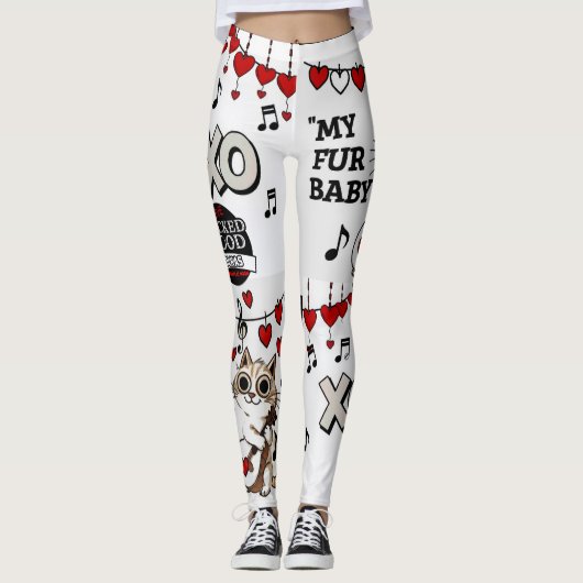 Wicked Good Fur Baby Leggings (Vorderseite)