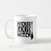 Wicked Good Hexe Funny Halloween Kaffeetasse (Links)