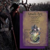 Wicked Good Hexe Halloween-Party Einladung