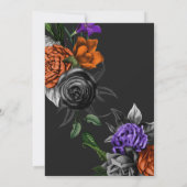 Wicked Good Time Hübsch Hexe Halloween Geburtstag Einladung (Rückseite)