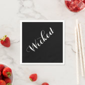 Wicked Halloween Napkin Serviette (Beispiel)