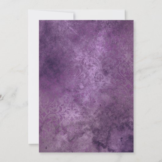 Wicked Hexe Brautparty Halloween Oktober Einladung (Rückseite)