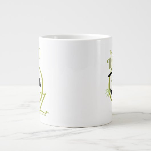 Wicked Hexe™ Der Assistent für OZ™-Logo Jumbo-Tasse (Vorderseite)