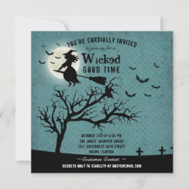 Wicked Hexe Einladung