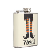 Wicked Hexe Funny Halloween Flachmann (Rechts)