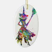 Wicked Hexe Keramik Ornament (Rechts)