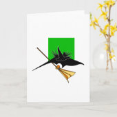 Wicked Hexe Melted Karte (Gelbe Blume)