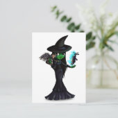 Wicked Hexe Postkarte (Stehend Vorderseite)
