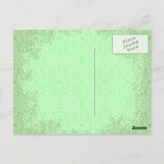 Wicked Hexe Postkarte (Rückseite)