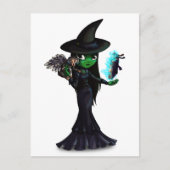 Wicked Hexe Postkarte (Vorderseite)