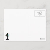 Wicked Hexe Postkarte (Rückseite)