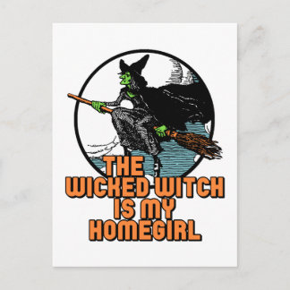 Wicked Hexe Postkarte