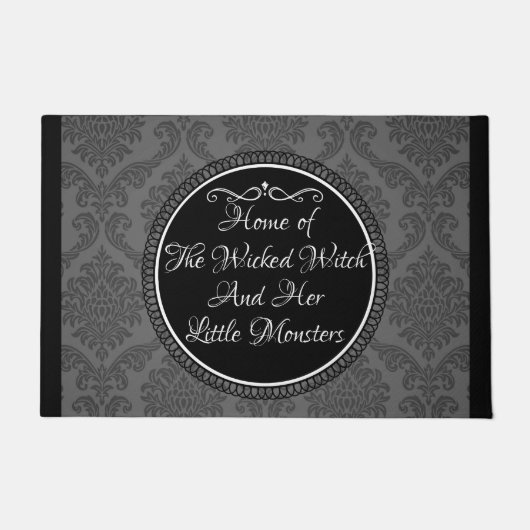 Wicked Hexe Wohngestaltung Doormat Fußmatte (Vorderseite)