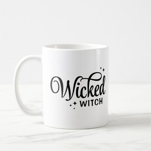 Wicked Hexeha Halloween Kaffeetasse (Links)