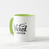 Wicked Hexeha Halloween Tasse (Vorderseite Links)