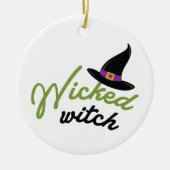 Wicked Hexenhut Keramik Ornament (Vorne)