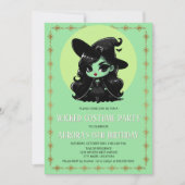 Wicked Hexenkostüm-Party Einladung (Vorderseite)