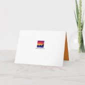 Wicked Hexenschwarz Orange Halloween Karte (Rückseite)