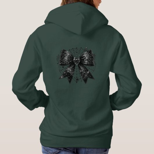 Wicked Hexensoziale Club Coquette Hoodie (Rückseite)