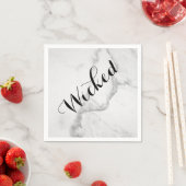 Wicked in Marble Halloween Napkin Serviette (Beispiel)