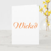 Wicked Karte (Gelbe Blume)