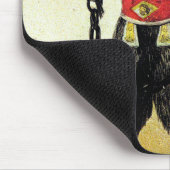 Wicked Krampus Beängstigend Demo Weihnachten Weihn Mousepad (Ecke)