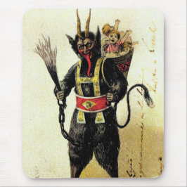 Wicked Krampus Beängstigend Demo Weihnachten Weihn Mousepad