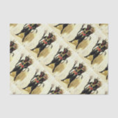 Wicked Krampus Beängstigend Demo Weihnachten Weihn Seidenpapier (Vorderseite)