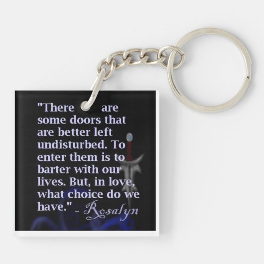 Wicked Magic von Sandra Madera Schlüsselanhänger (Rückseite)