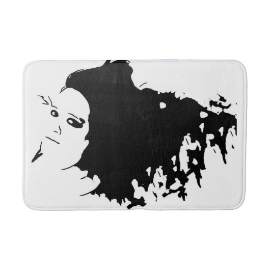 Wicked Mane Badematte (Vorderseite)