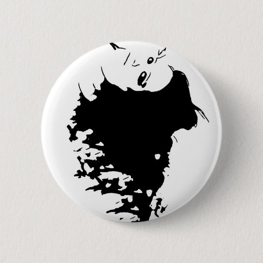 Wicked Mane Button (Vorderseite)